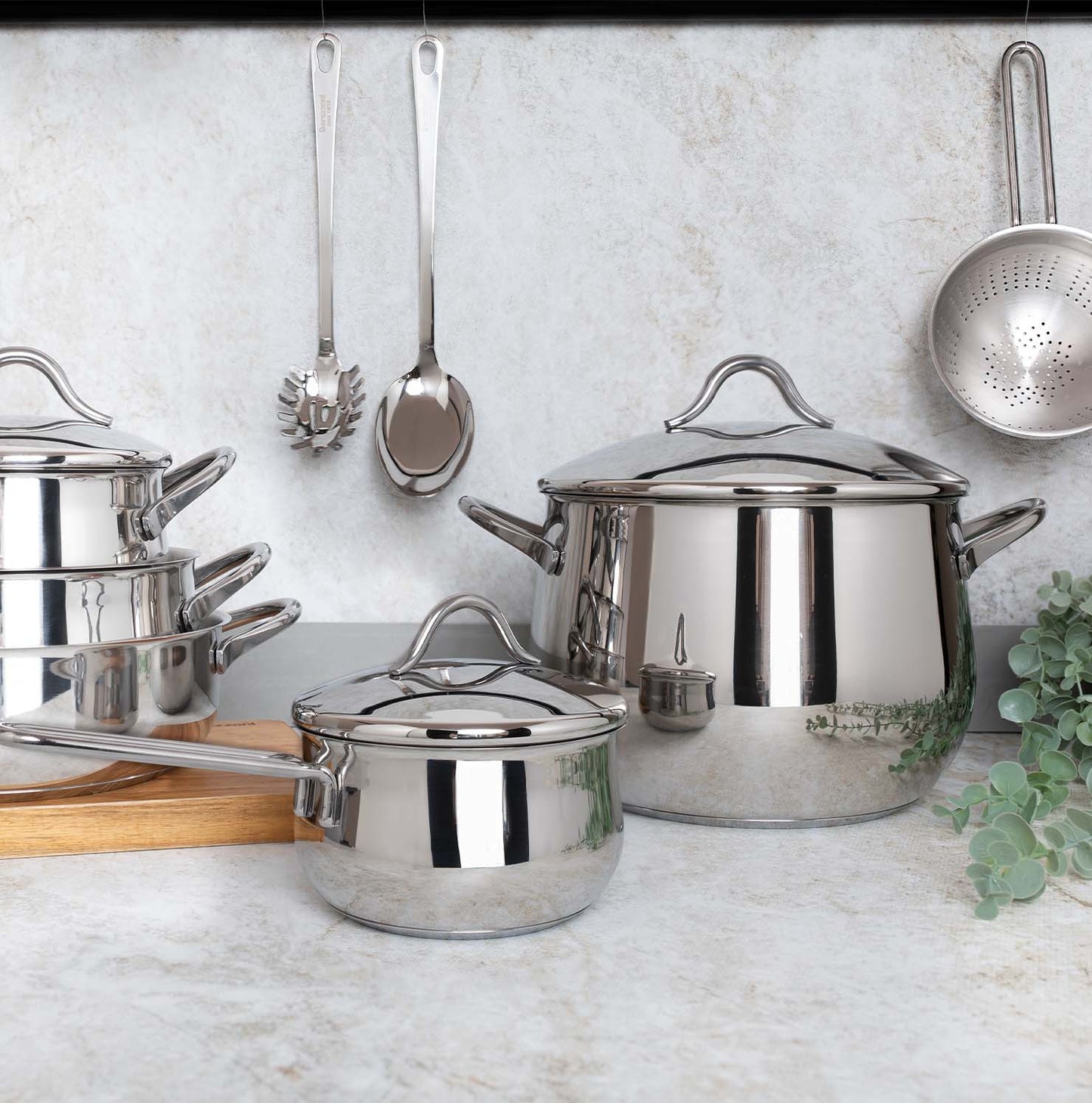 BATTERIA DA CUCINA 24 PEZZI MEDITERRANEA