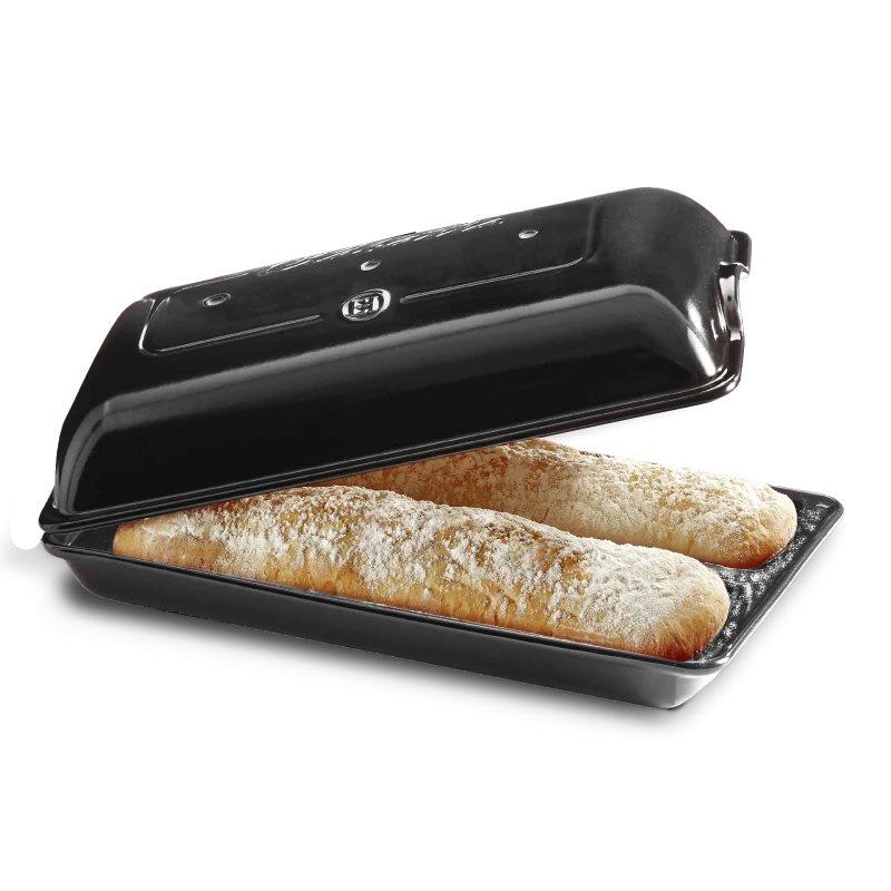 STAMPO PANE CIABATTA NERO