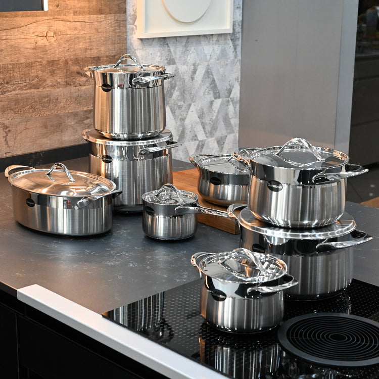 BATTERIE DA CUCINA IN ACCIAIO