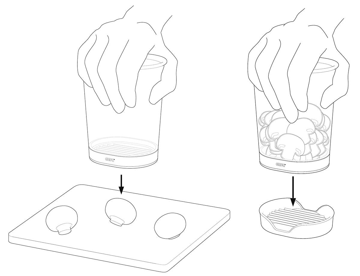 AFFETTA VERDURE/FRUTTA RAPIDO