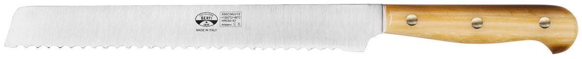 Coltello pane e dolci Duemiladodici, manico Cornotech
