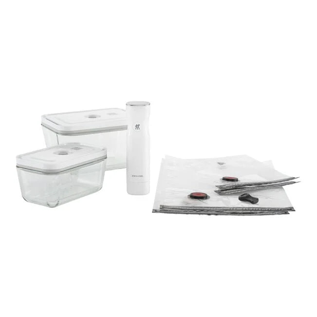 SET  SOTTOVUOTO( STARTER KIT)  -CONTENITORI IN VETRO-