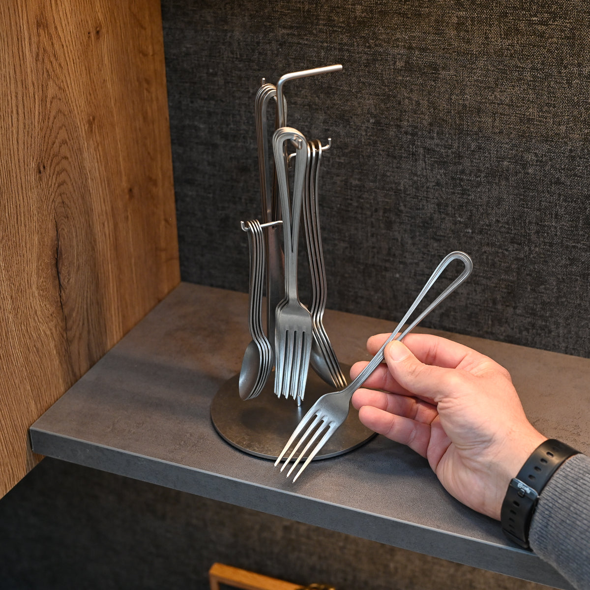 SET POSATE 16 PEZZI EFFETTO VINTAGE