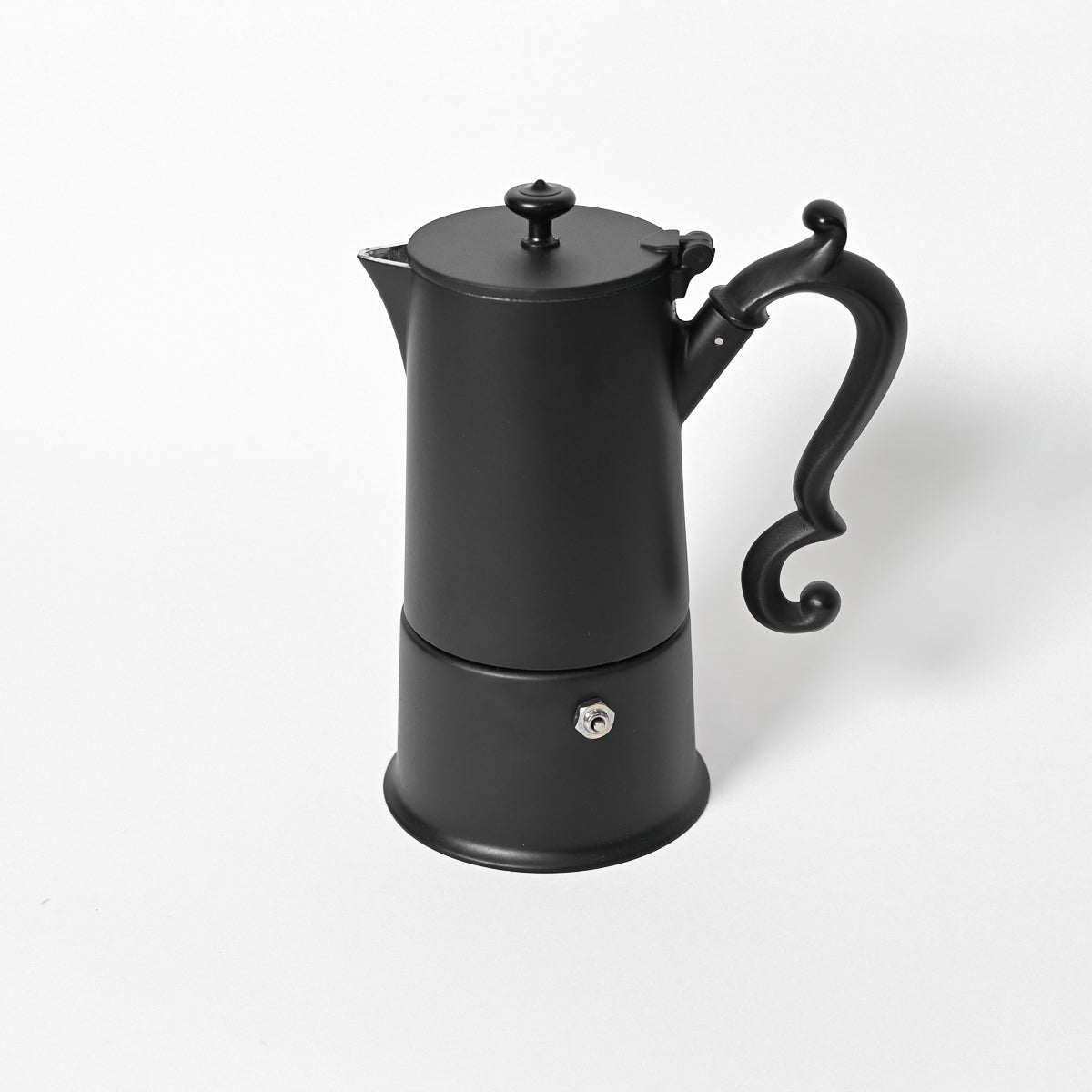 CAFFETTIERA 4 TAZZE  VINTAGE IN ALLUMINIO LADY ANNE