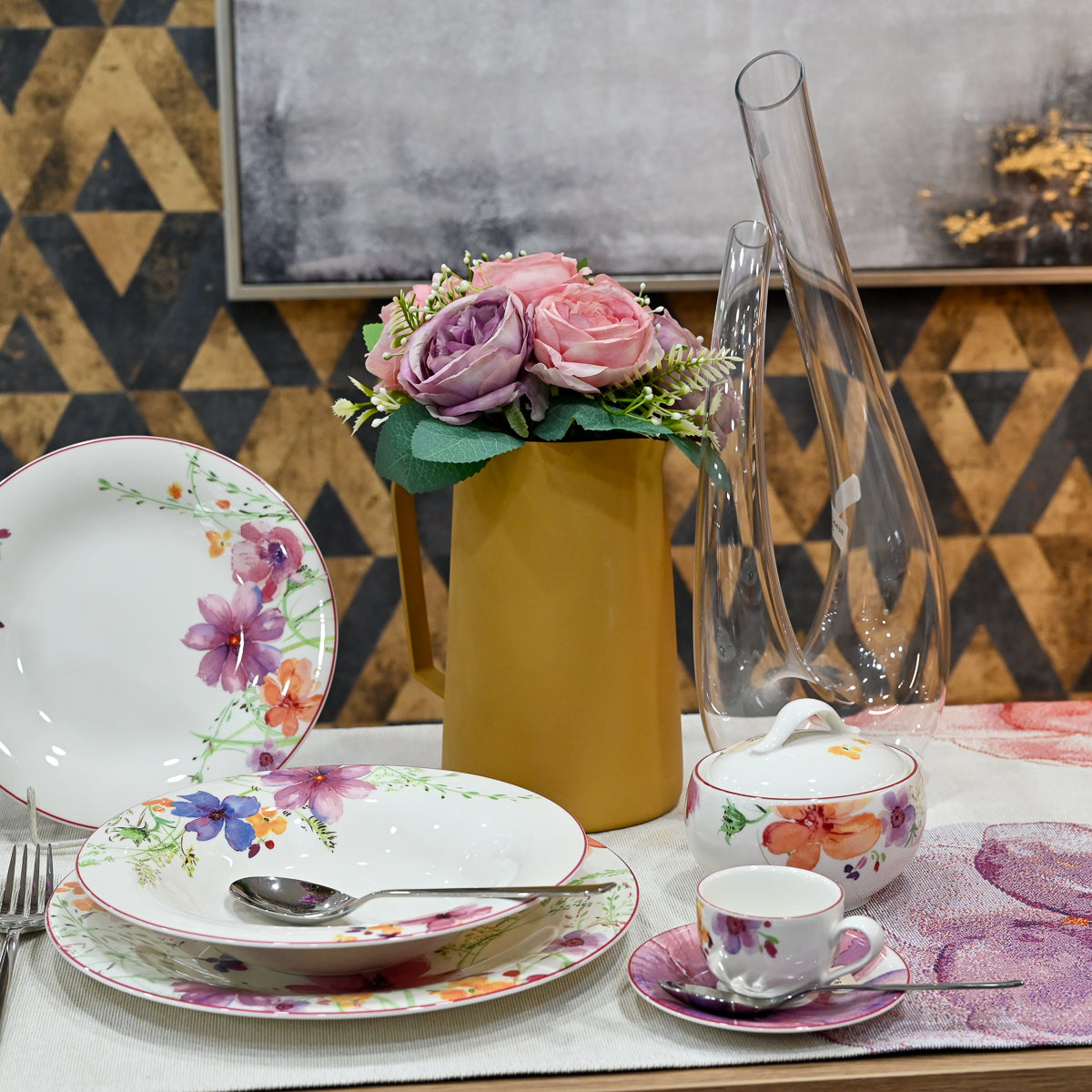 SERVIZIO TAVOLA MARIEFLEUR 36 PEZZI