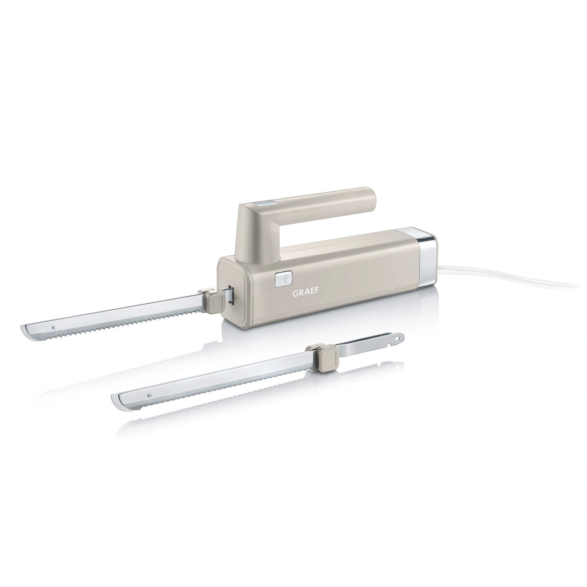 Coltello elettrico GRAEF EK508 con 2 lame, taupe