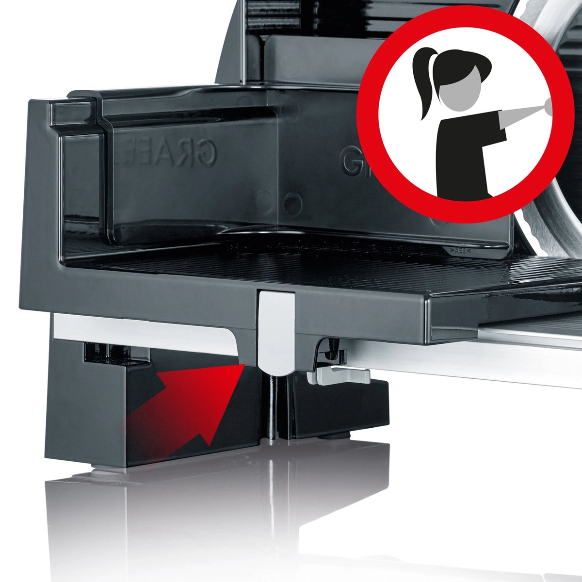 Affettatrice GRAEF STYLE TWIN S10022 con 2 lame, nero