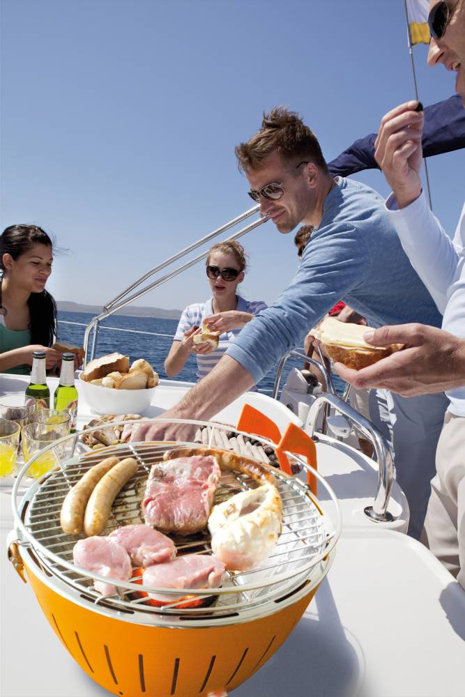 Barbecue Portatile a Carbonella